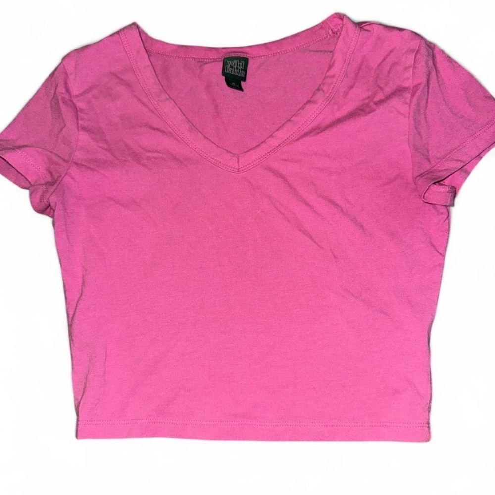 Wild Fable Pink Crop Top